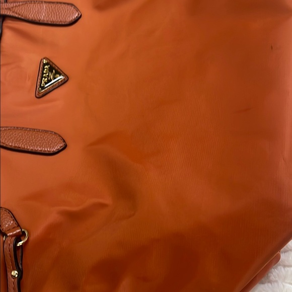 Orange and Blue Tote Bag reversible - Picture 6 of 6